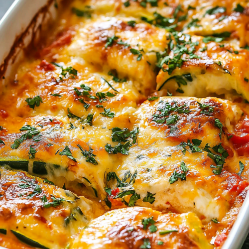 Zucchini and Tomato Casserole Recipe