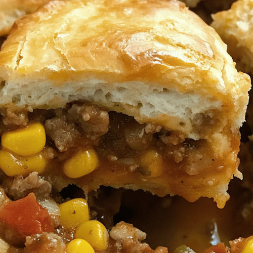 5-Ingredient Mexican Biscuit Casserole Recipe