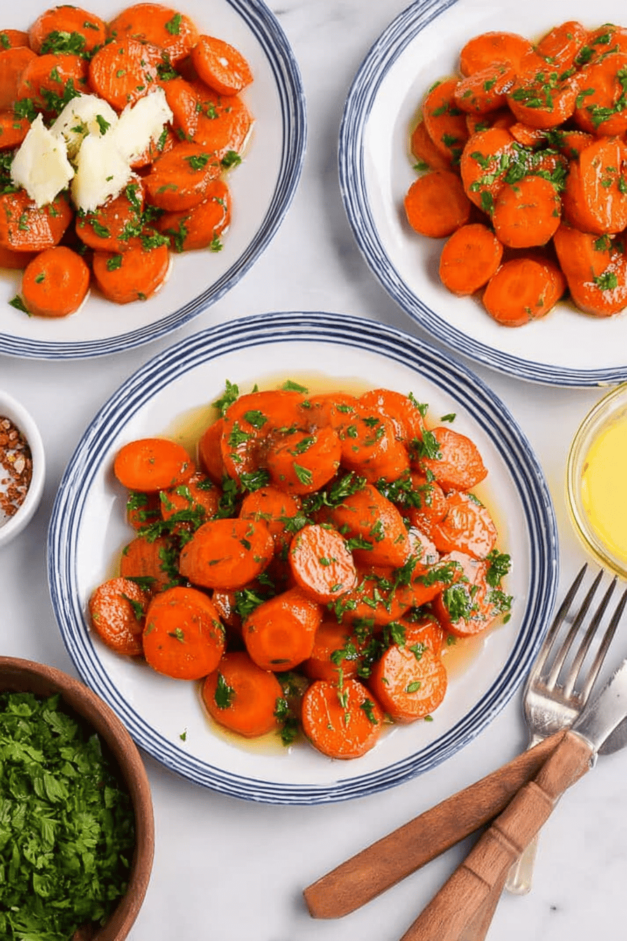 Blackstone Glazed Carrots Recipe Final Dish Presentation