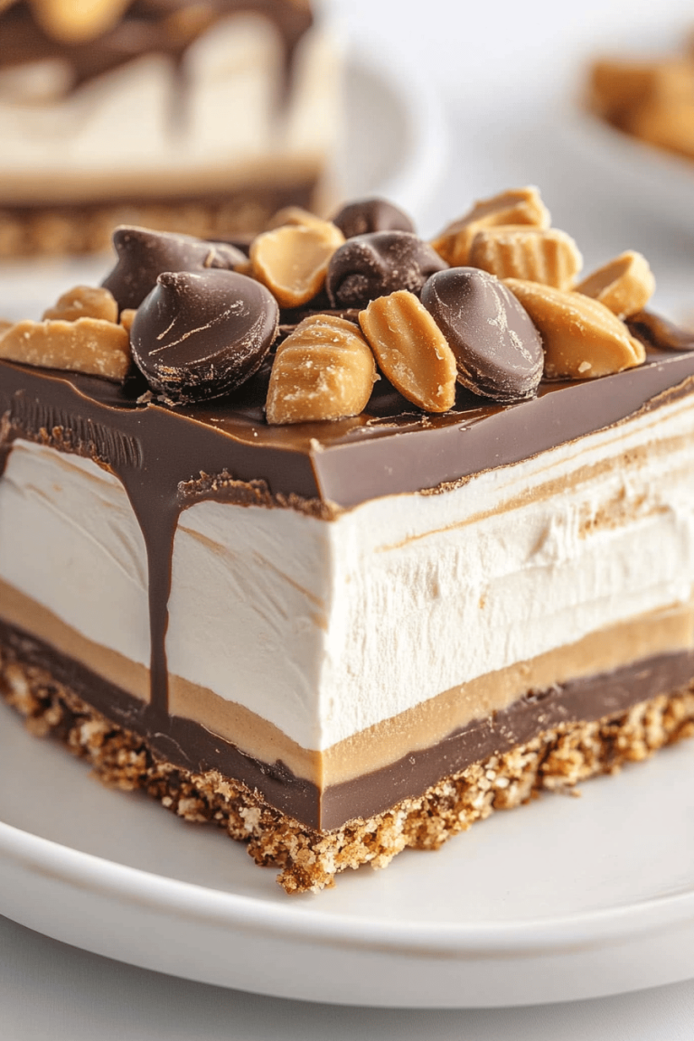 Chocolate Peanut Butter Lush Recipe