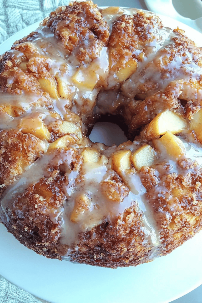Cinnamon Roll Apple Monkey Bread Recipe