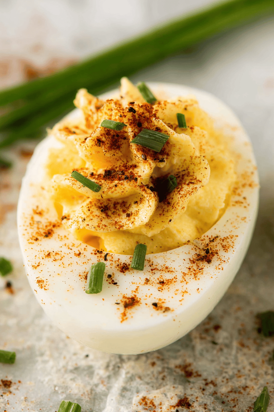 Classic Deviled Eggs Recipe: Simple & Tasty Final Dish Presentation