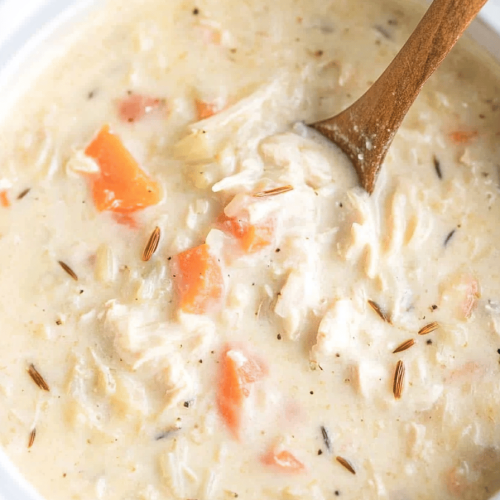 Creamy Chicken Wild Rice Soup Recipe