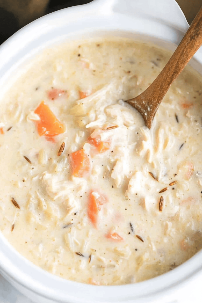 Creamy Chicken Wild Rice Soup Recipe