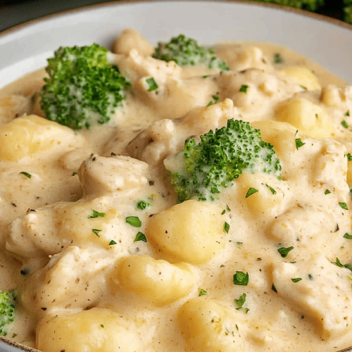 Creamy Chicken and Gnocchi Recipe