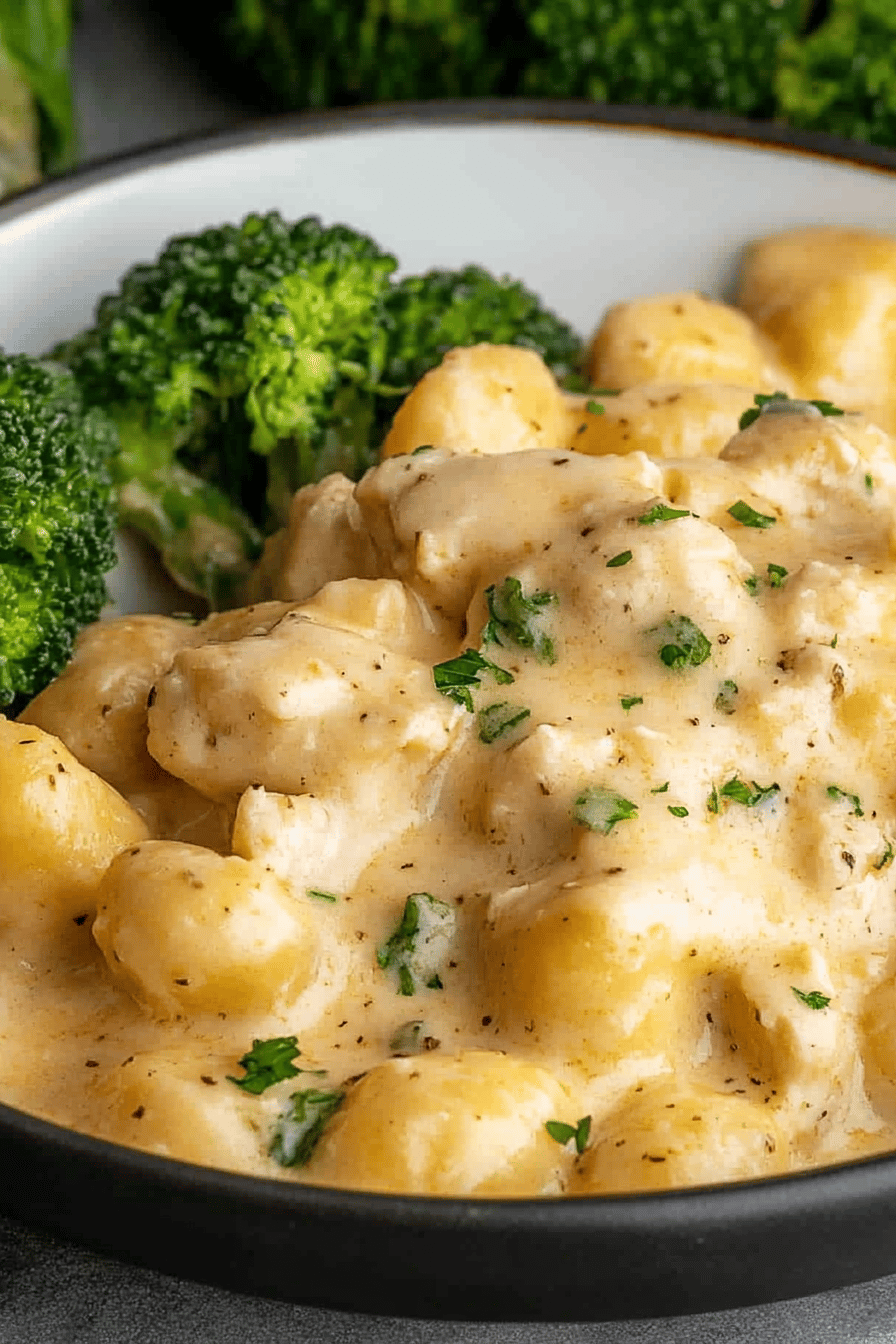 Creamy Chicken and Gnocchi Recipe ingredients