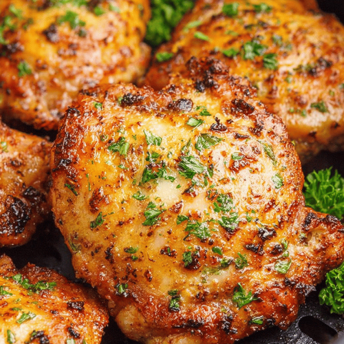 Crispy Air Fryer Chicken Thighs Recipe