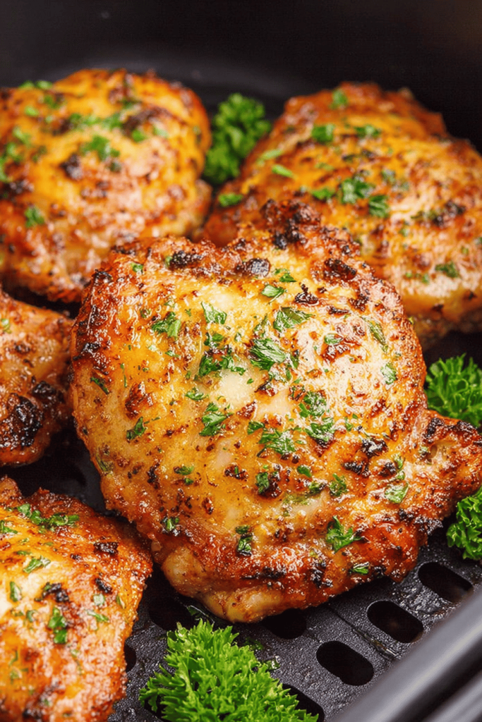 Crispy Air Fryer Chicken Thighs Recipe