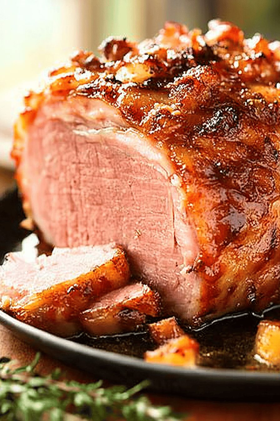 Delicious Glazed Ham Recipe ingredients