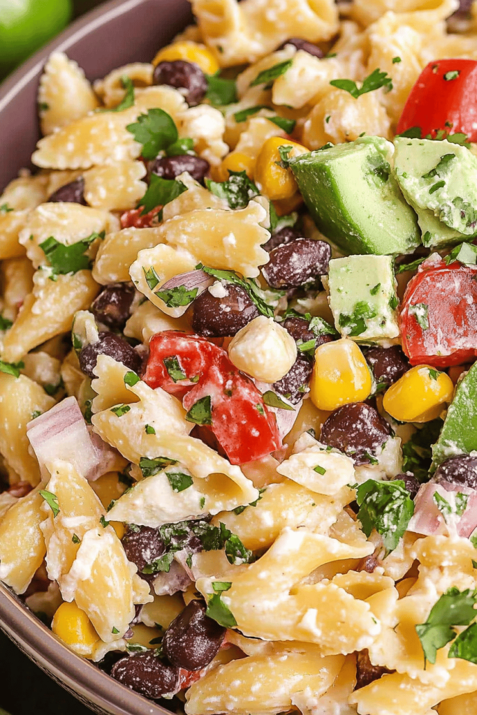 Delish Mexican Pasta Salad Recipe