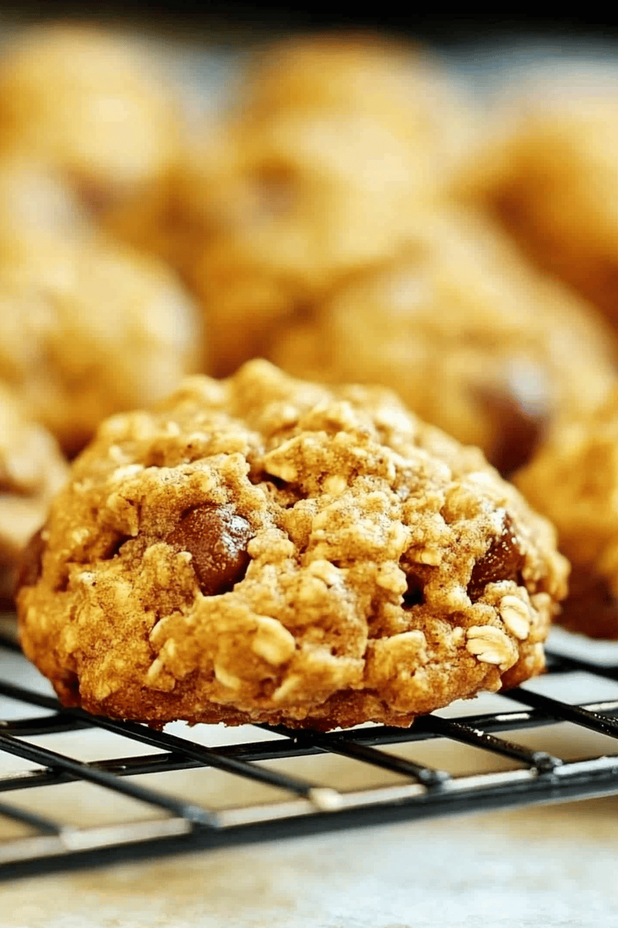 Easy 3-Ingredient Oatmeal Cookies Final Dish Presentation