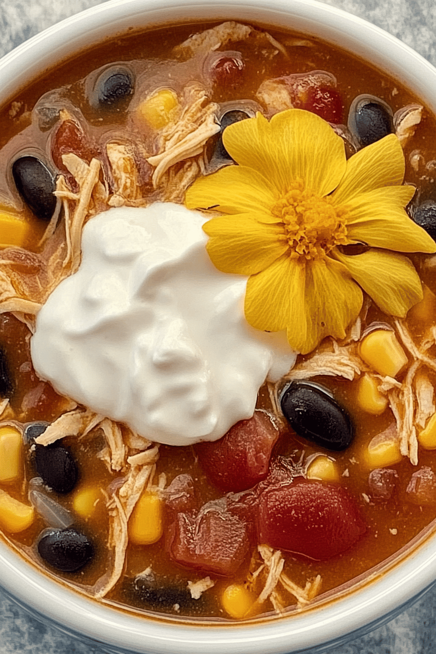 Easy 7-Can Chicken Taco Soup Recipe ingredients
