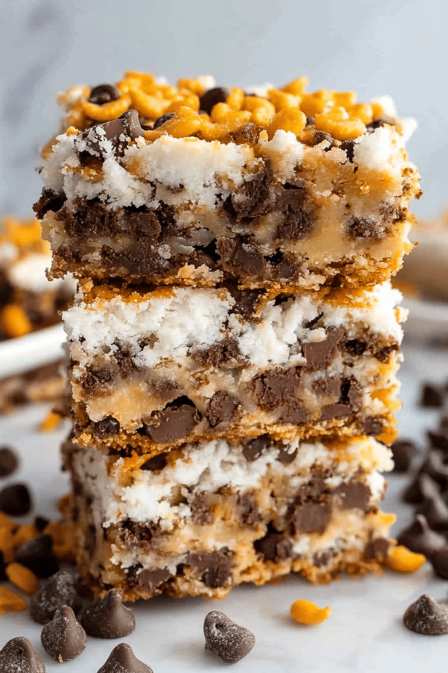 Easy 7-Layer Magic Bars Recipe ingredients