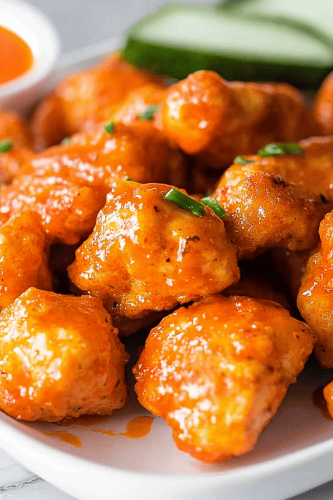 Easy Air Fryer Buffalo Chicken Bites