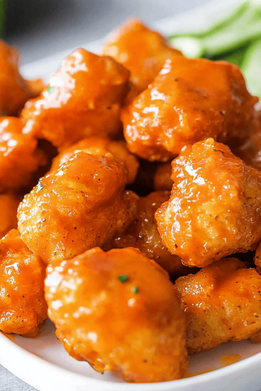 Easy Air Fryer Buffalo Chicken Bites ingredients