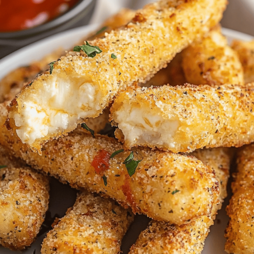 Easy Air Fryer Mozzarella Sticks Recipe