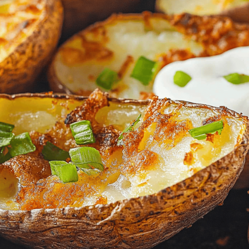 Easy Air Fryer Potato Skins Recipe