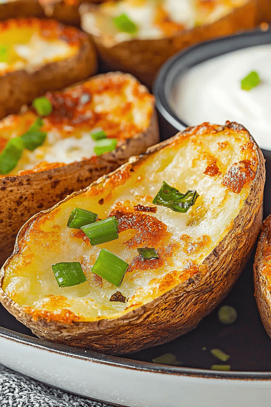 Easy Air Fryer Potato Skins Recipe ingredients