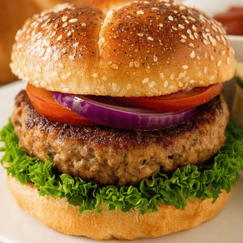 Easy Air Fryer Turkey Burgers Recipe