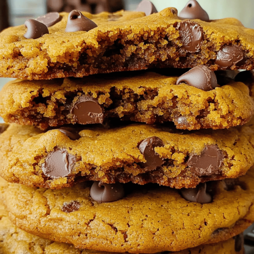 Easy Bakery-Style Pumpkin Chocolate Chip Cookies