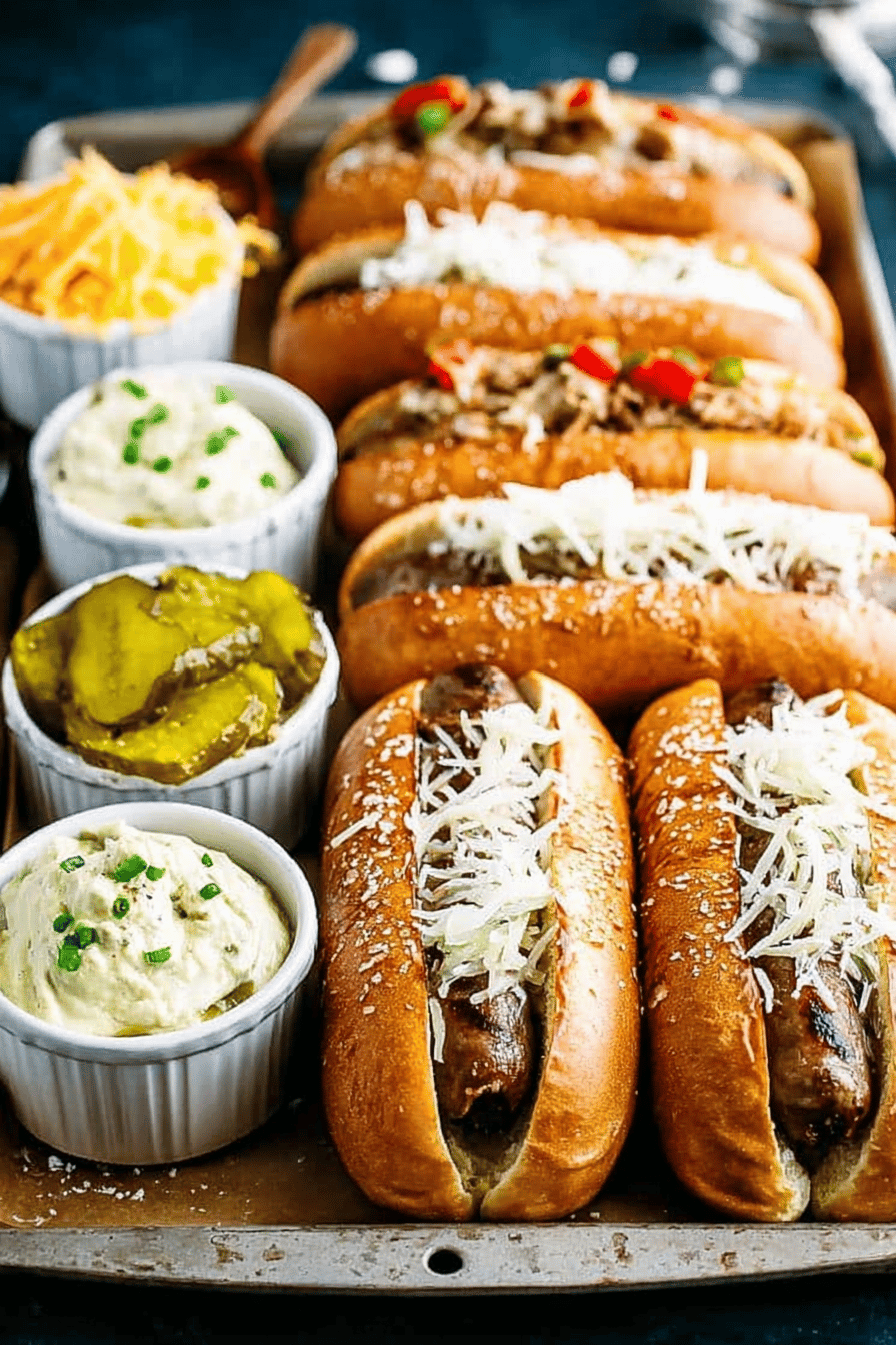 Easy Beer-Infused Brats Recipe ingredients