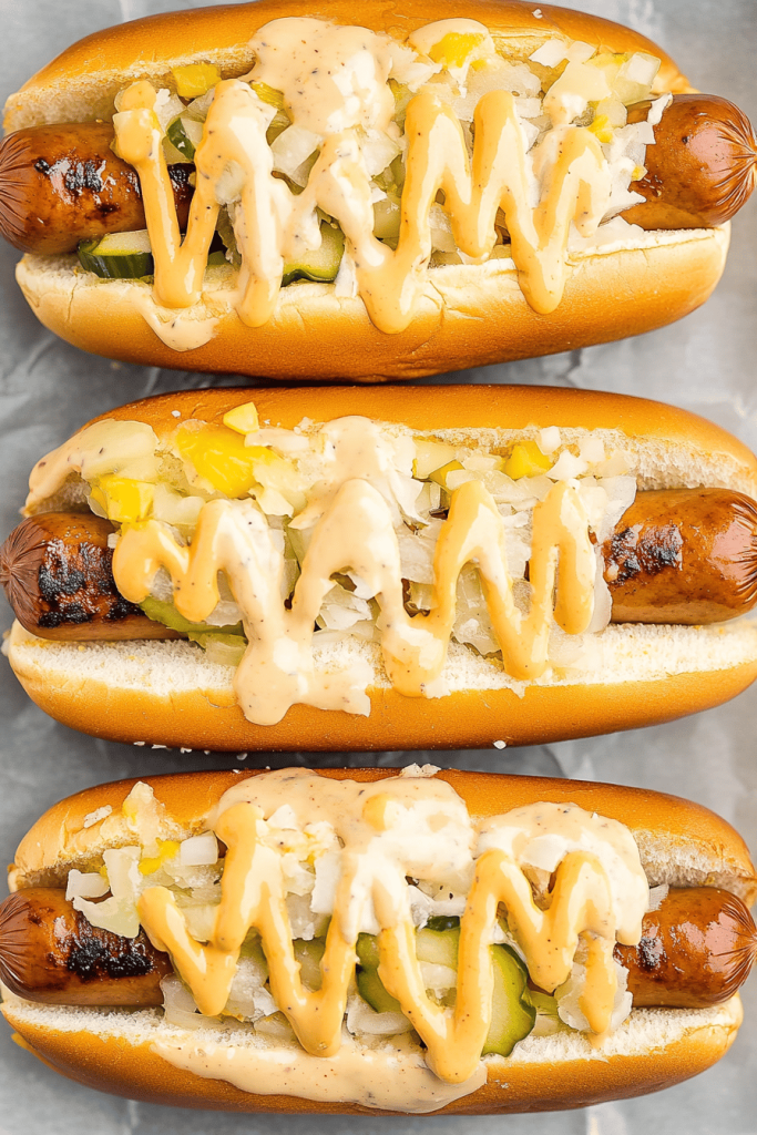 Easy Big Mac Hot Dogs Recipe