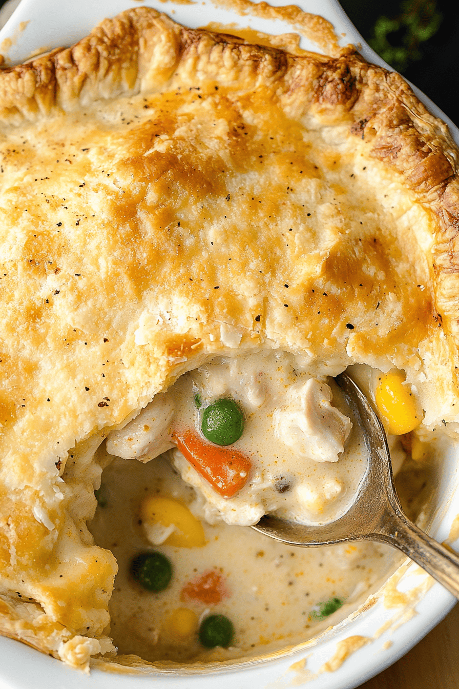 Easy Bisquick Chicken Pot Pie Recipe ingredients