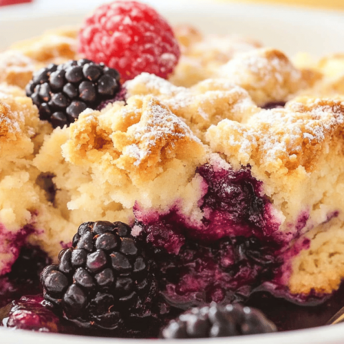 Easy Blackberry Cobbler Recipe