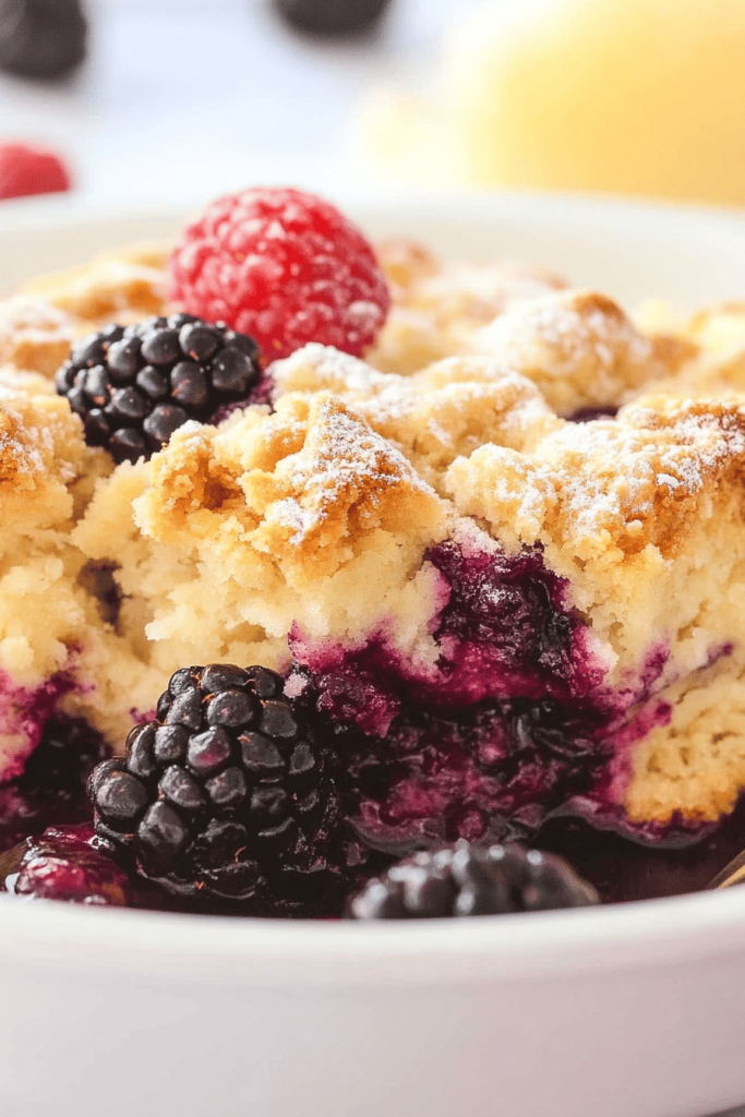 Easy Blackberry Cobbler Recipe
