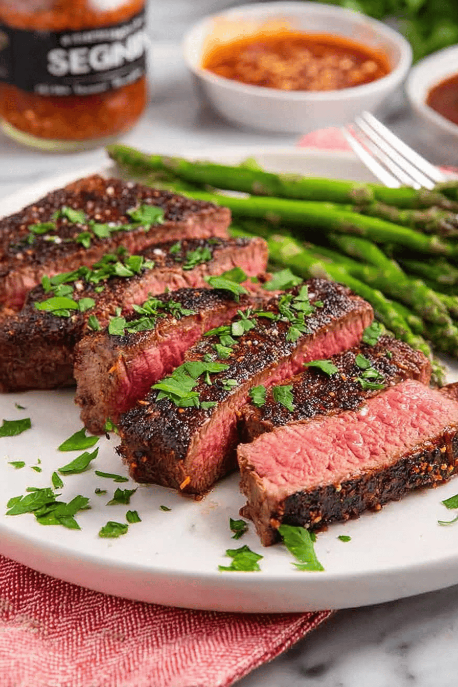 Easy Blackstone Griddle Steak Recipe Final Dish Presentation