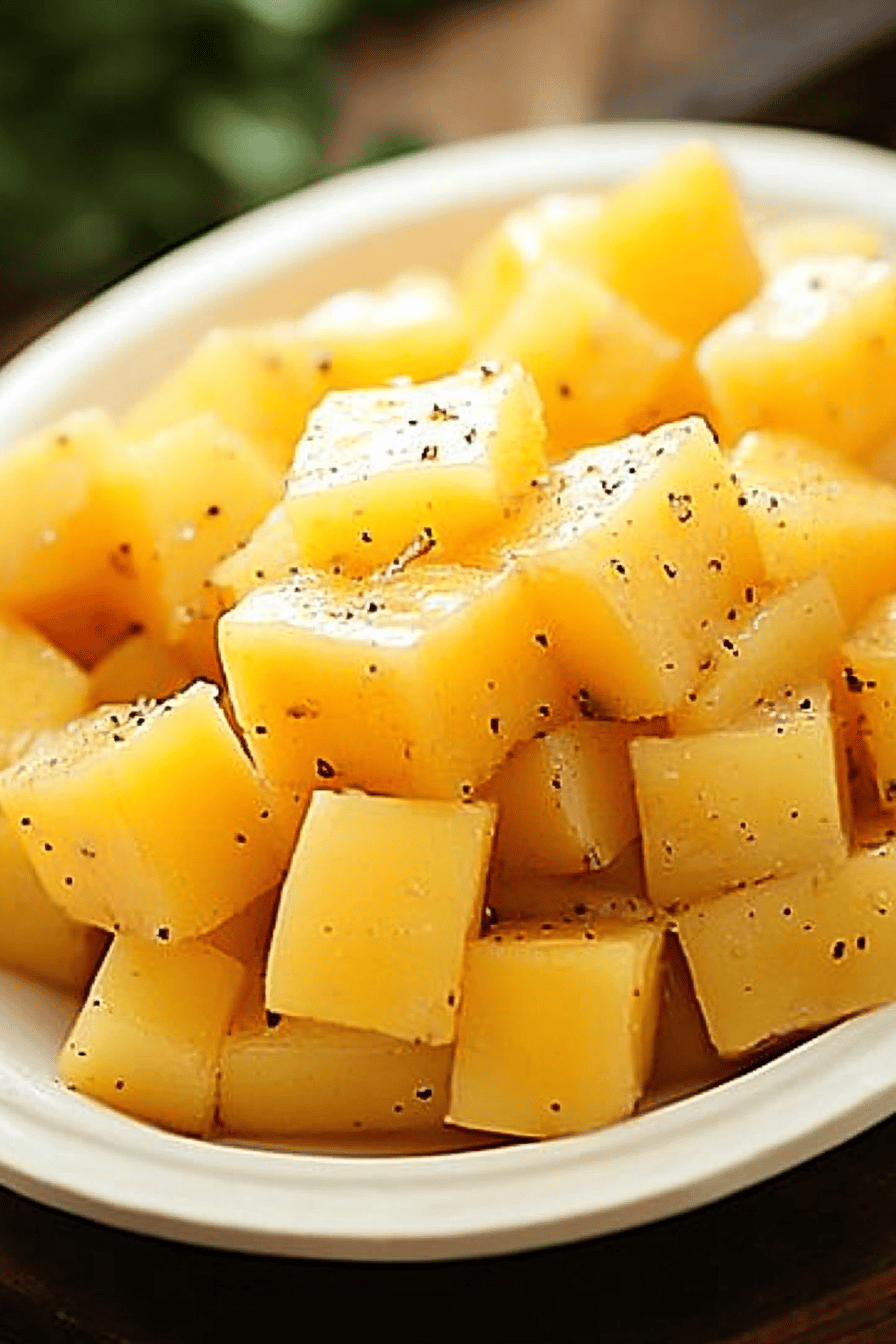 Easy Buttered Rutabagas Recipe ingredients