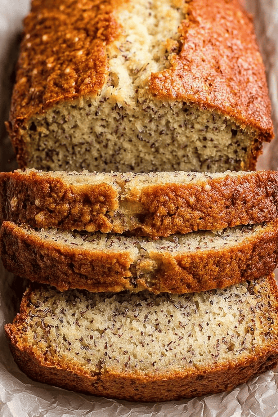 Easy Buttermilk Banana Bread Recipe Final Dish Presentation