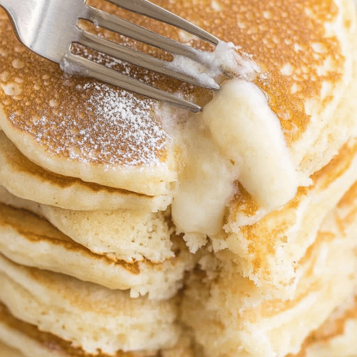Easy Buttermilk Pancakes & Syrup Recipe