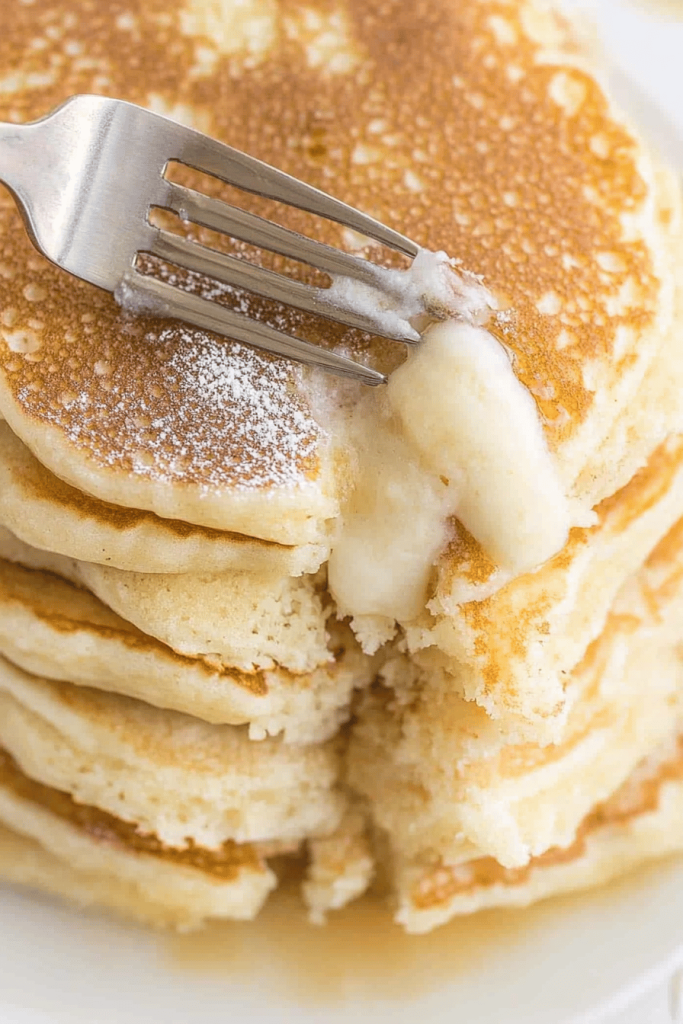 Easy Buttermilk Pancakes & Syrup Recipe