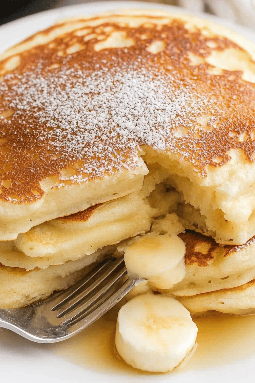 Easy Buttermilk Pancakes & Syrup Recipe ingredients