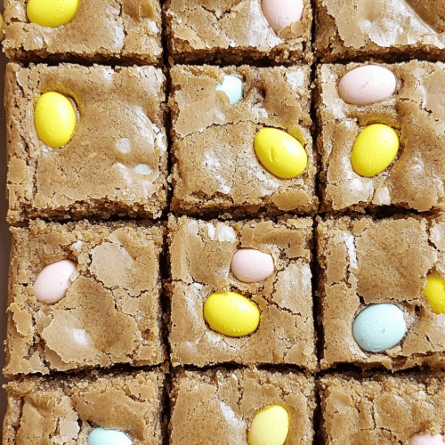 Easy Cadbury Mini Egg Blondies Recipe