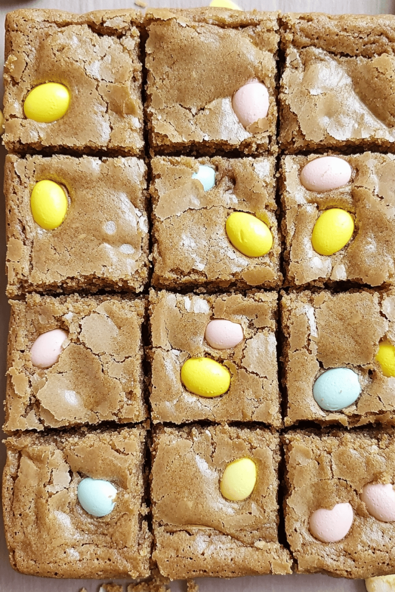 Easy Cadbury Mini Egg Blondies Recipe