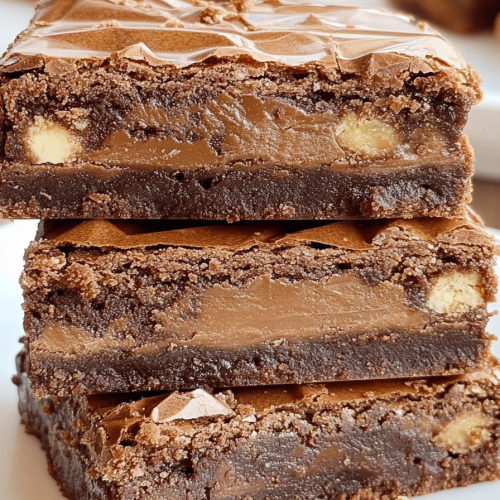 Easy Candy Bar Brownies Recipe