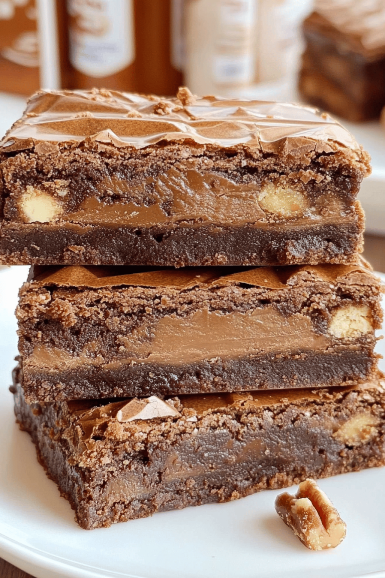 Easy Candy Bar Brownies Recipe