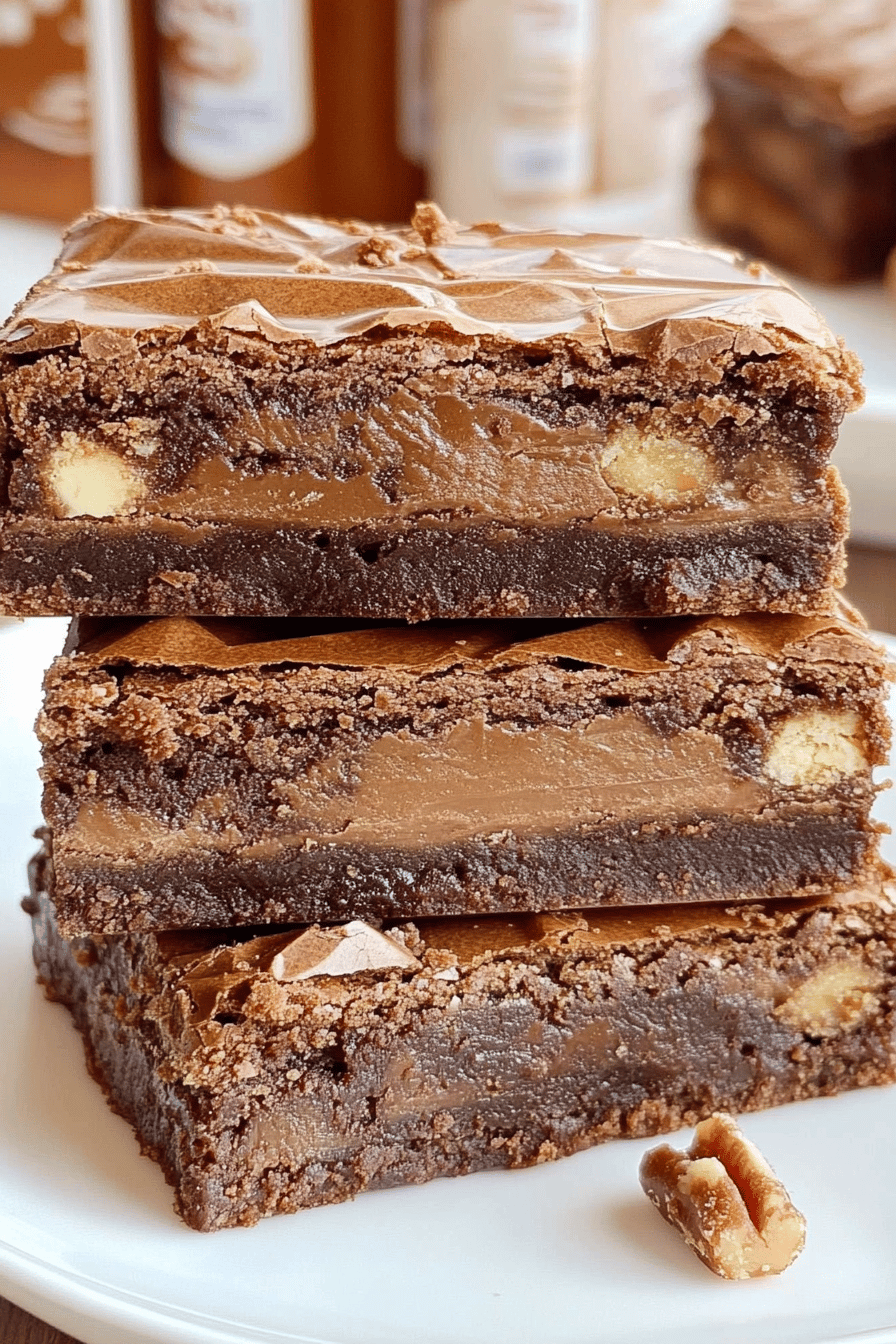 Easy Candy Bar Brownies Recipe