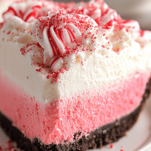 Easy Candy Cane Pie Recipe