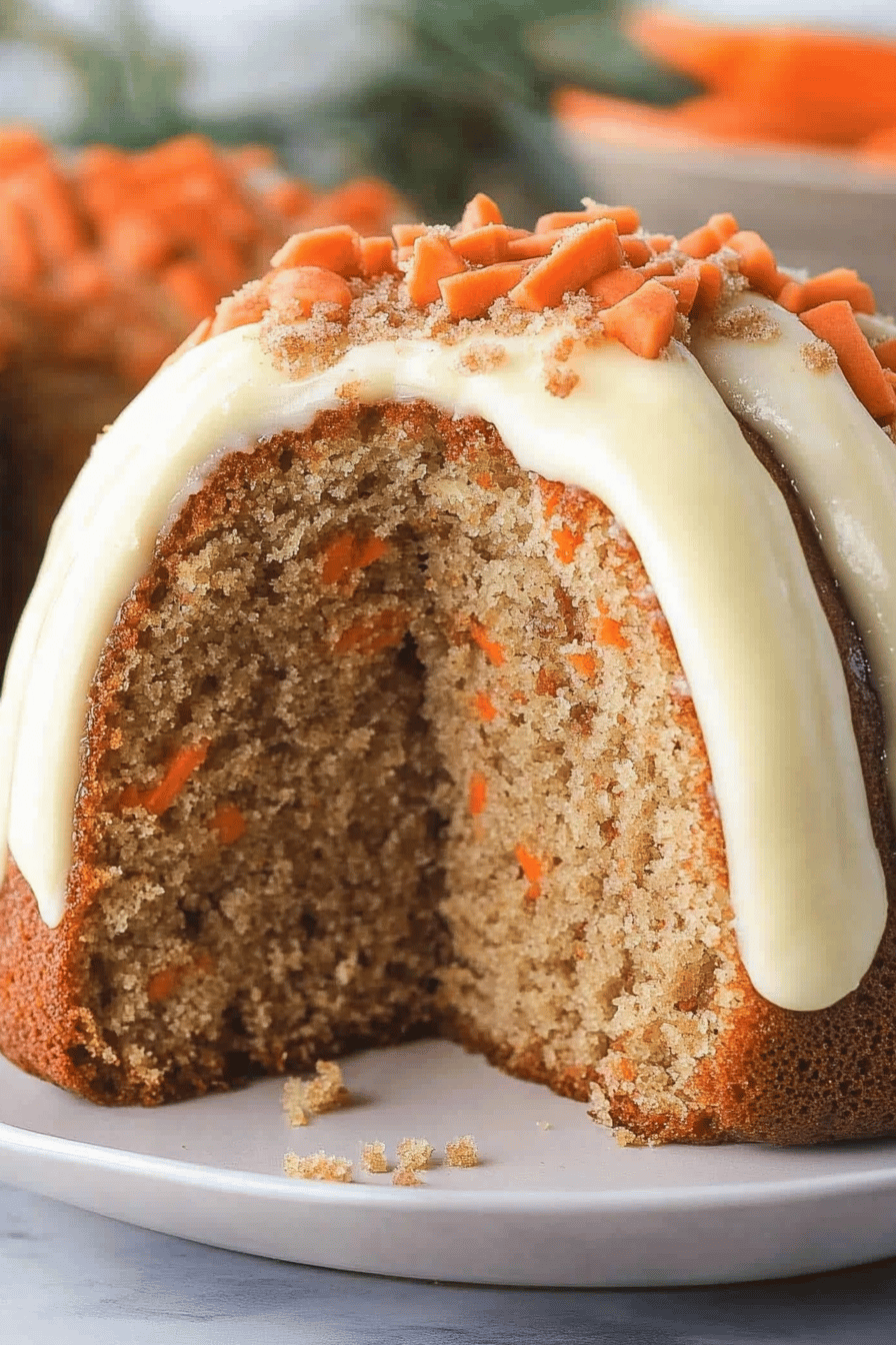 Easy Carrot Bundt Cake Recipe