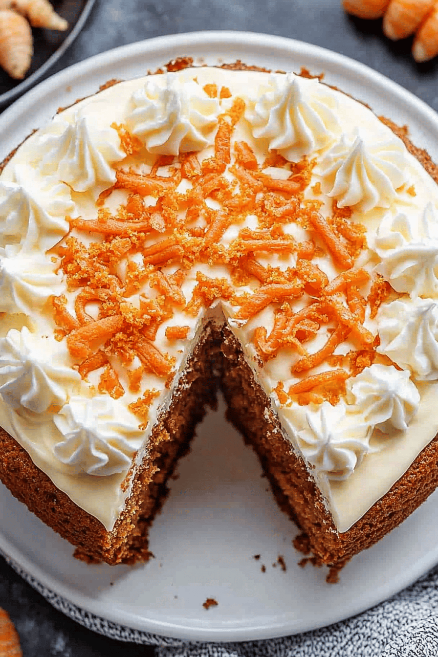 Easy Carrot Cake Recipe