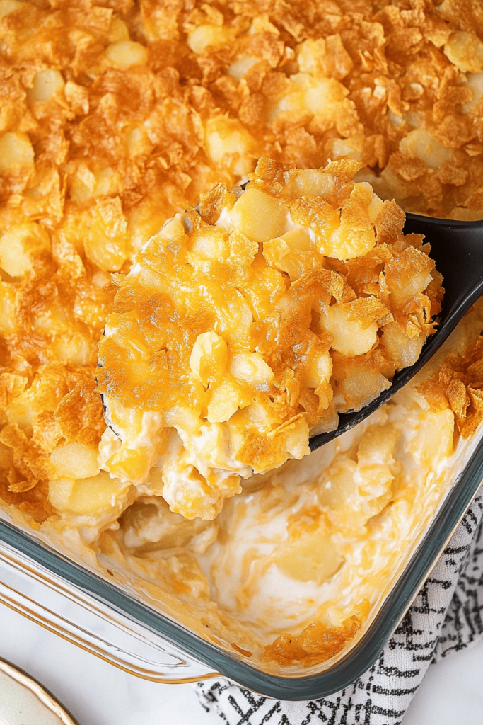 Easy Cheesy Funeral Potatoes Recipe