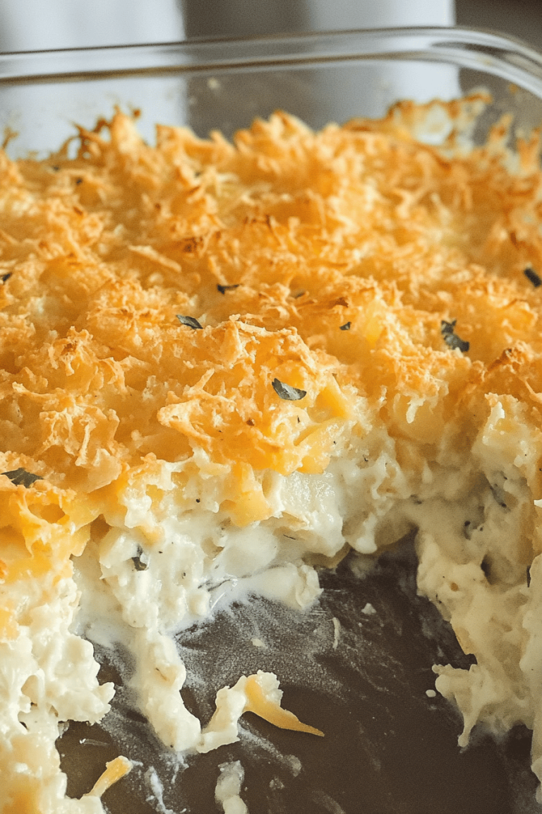 Easy Cheesy Potato Casserole Recipe