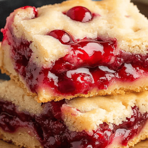Easy Cherry Bars Recipe