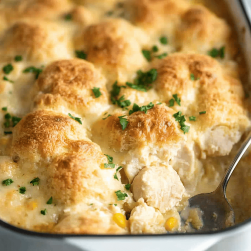 Easy Chicken Cobbler Recipe