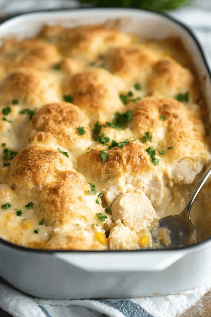 Easy Chicken Cobbler Recipe