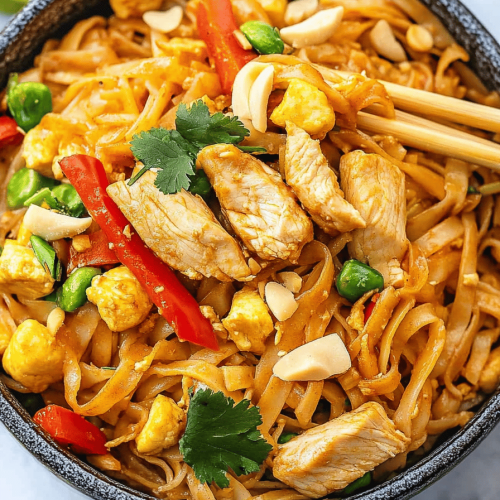 Easy Chicken Pad Thai Recipe