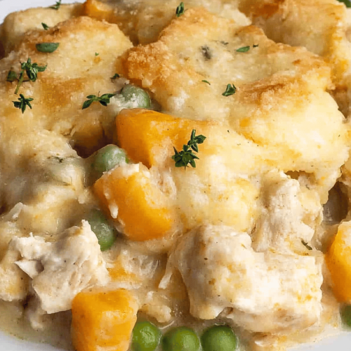 Easy Chicken Pot Pie Casserole Recipe